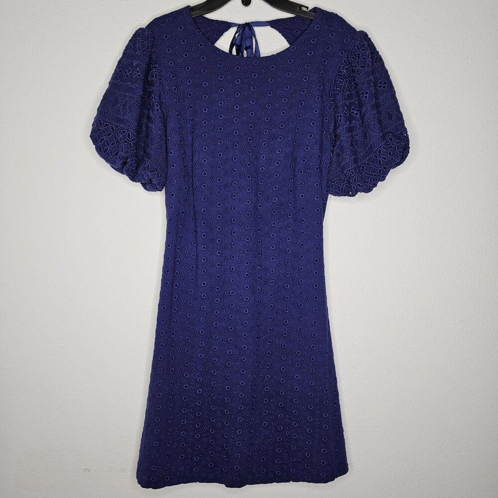 NWT Free People Women's Living Indigo/Apricot Rose Mini Dress Size Small